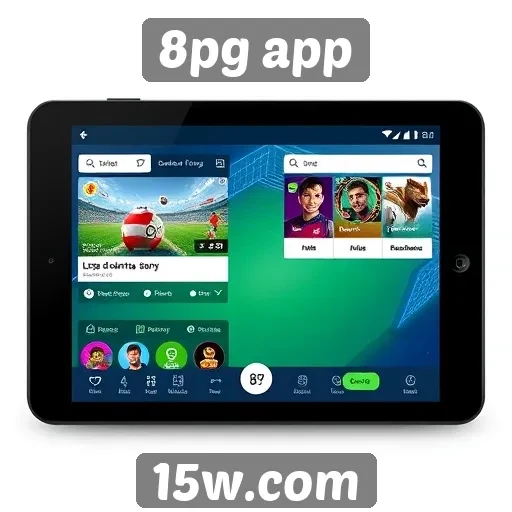 Plataforma 8pg app se destaca pela interface amigável