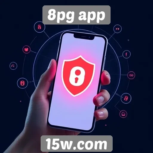 Recursos de segurança e proteção no 8pg app